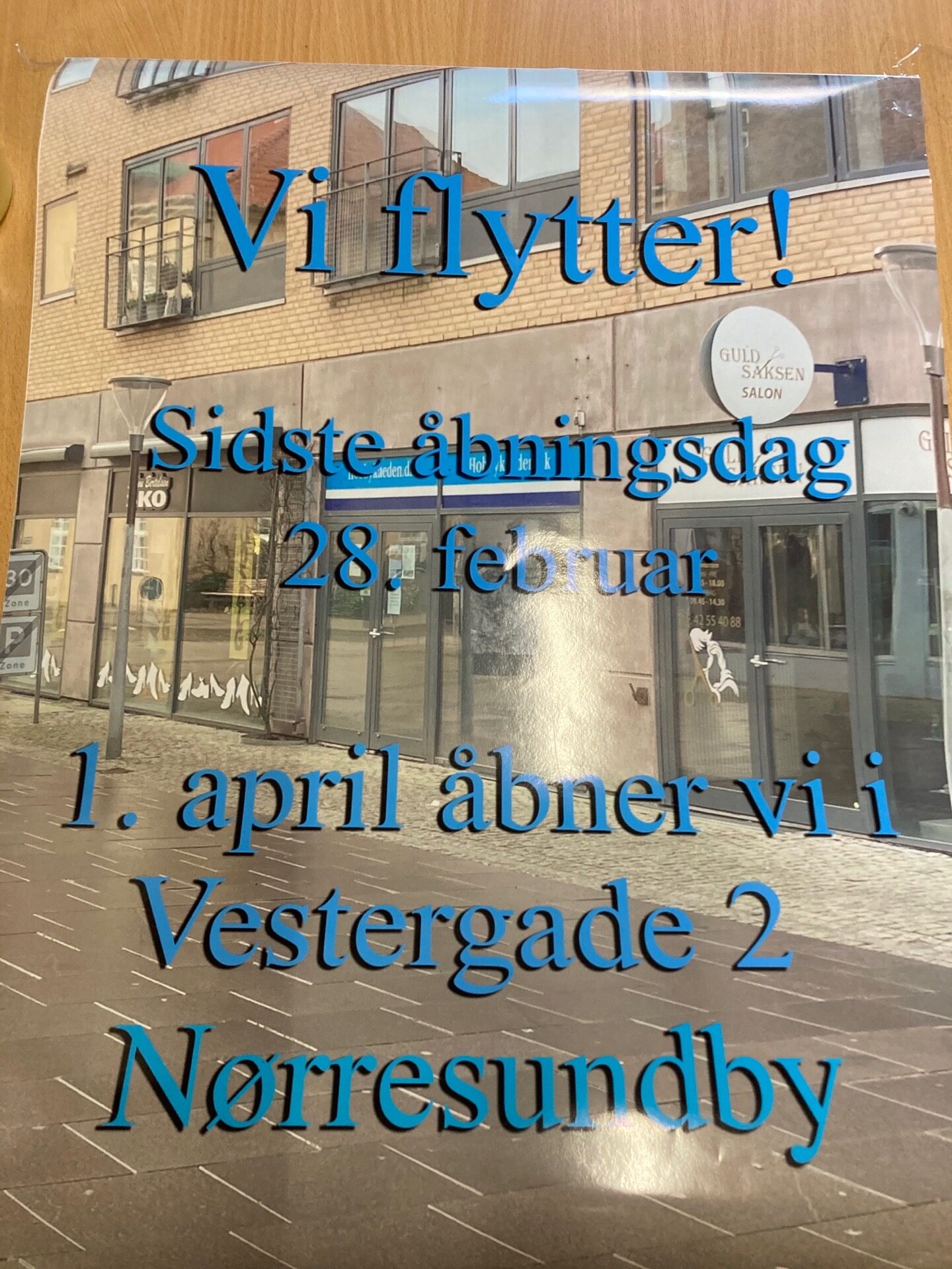 Vi flytter til Vestergade 2 i Nørresundby
sidste dag i Vingaardsgade er den 28 februar så husk at få hentet jeres ting
